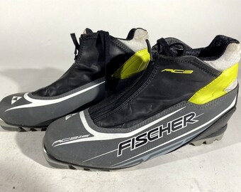 Fischer RC3 Nordic Cross Country Ski Boots Size EU42 US9 NNN