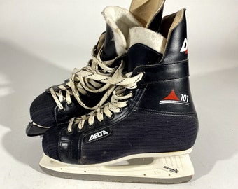 Delta 101 Ice Skates for Ice Hockey Shoes Unisex Size U9.5 EU43 Mondo 280