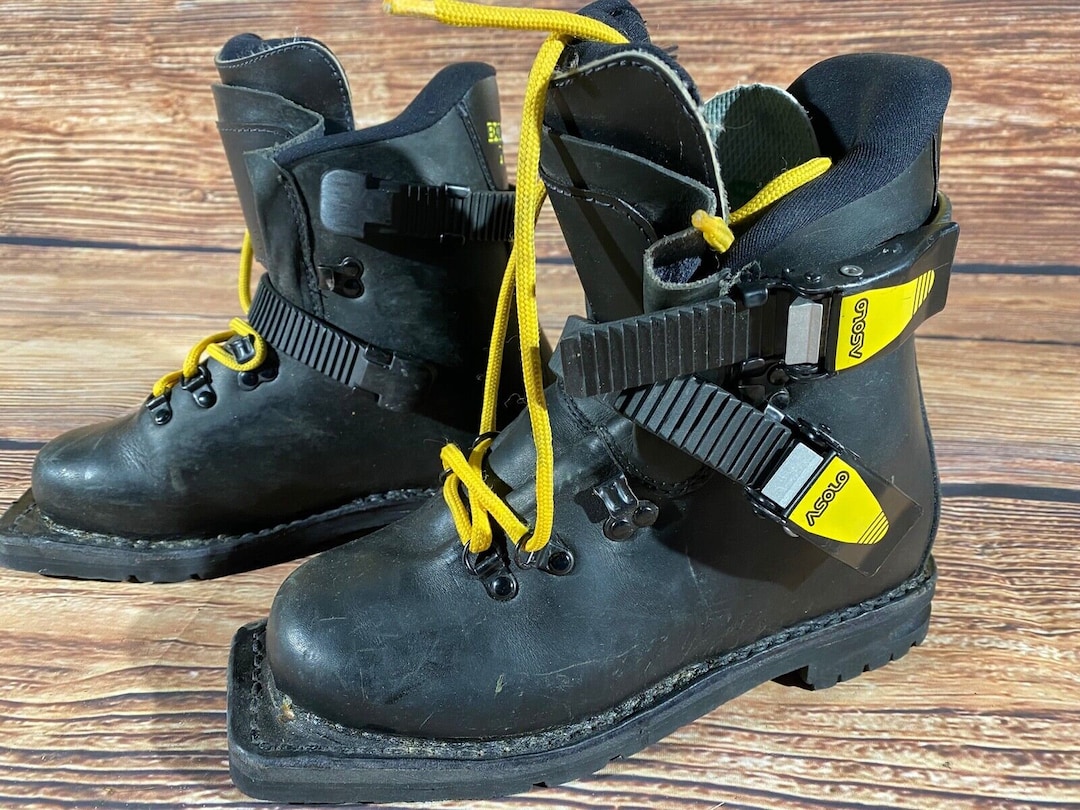 Asolo Extreme Plus Telemark Nordic Norm Cross Ski Boots Size Etsy