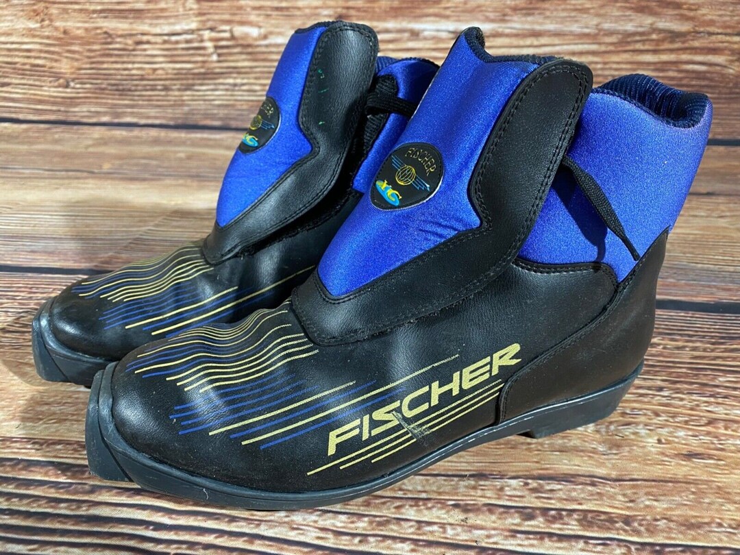 Fischer XC Nordic Cross Country Ski Boots Size EU40 US7.5 SNS Etsy