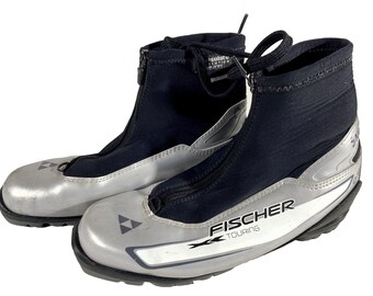 Fischer XC Touring Nordic Cross Country Ski Boots Size EU42 US9 NNN