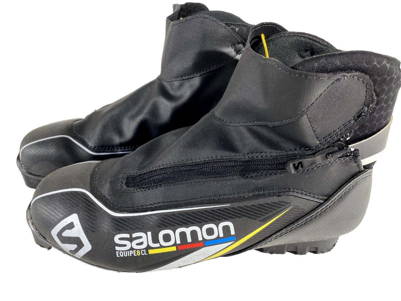 SALOMON Equipe Nordic Cross Country Ski Boots Size EU39 1/3 US6.5