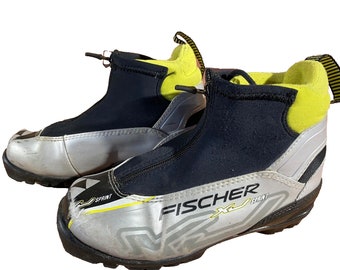 Fischer XJ Sprint Nordic Cross Country Ski Boots Size EU36 US4.5 NNN