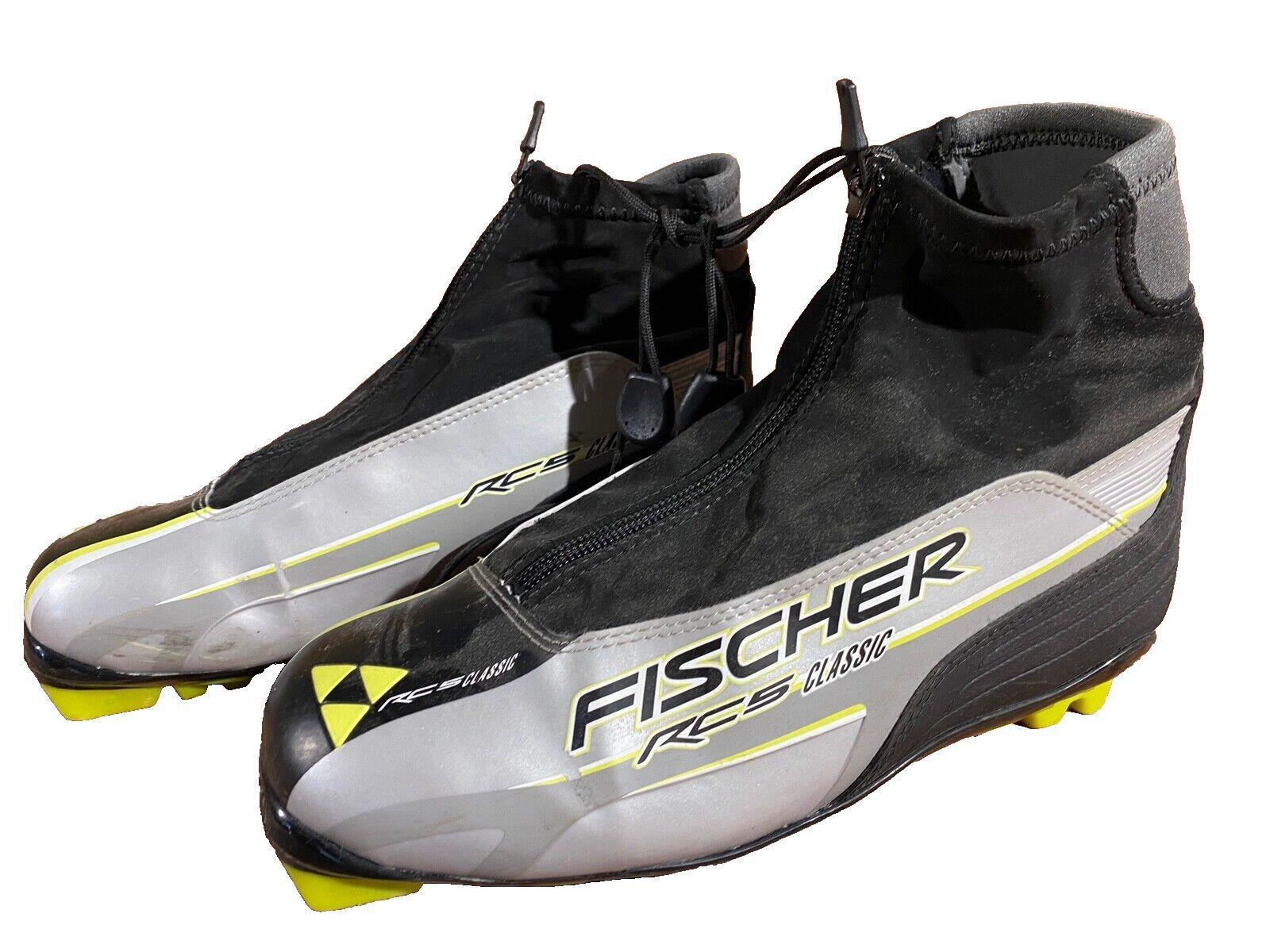 Fischer RC5 Classic Nordic Cross Country Ski Boots Size EU39 US7