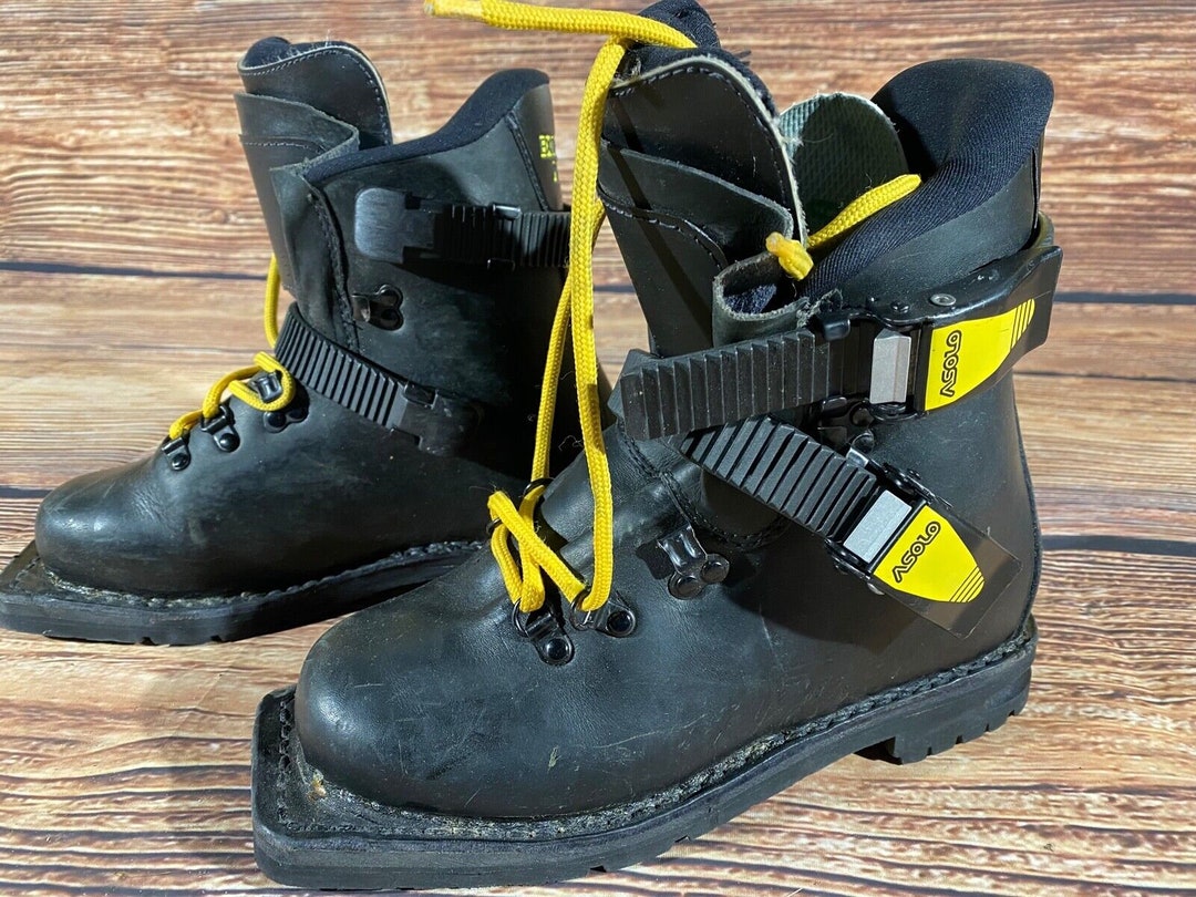 Asolo Extreme Plus Telemark Nordic Norm Cross Ski Boots Size EU38 US6