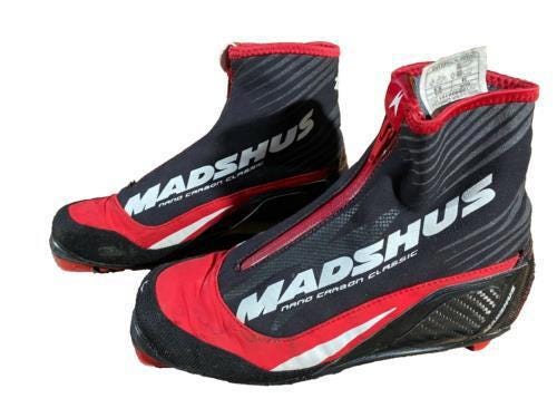 Madshus Nano Carbon Nordic Cross Country Ski Boots Size EU38 US5.5