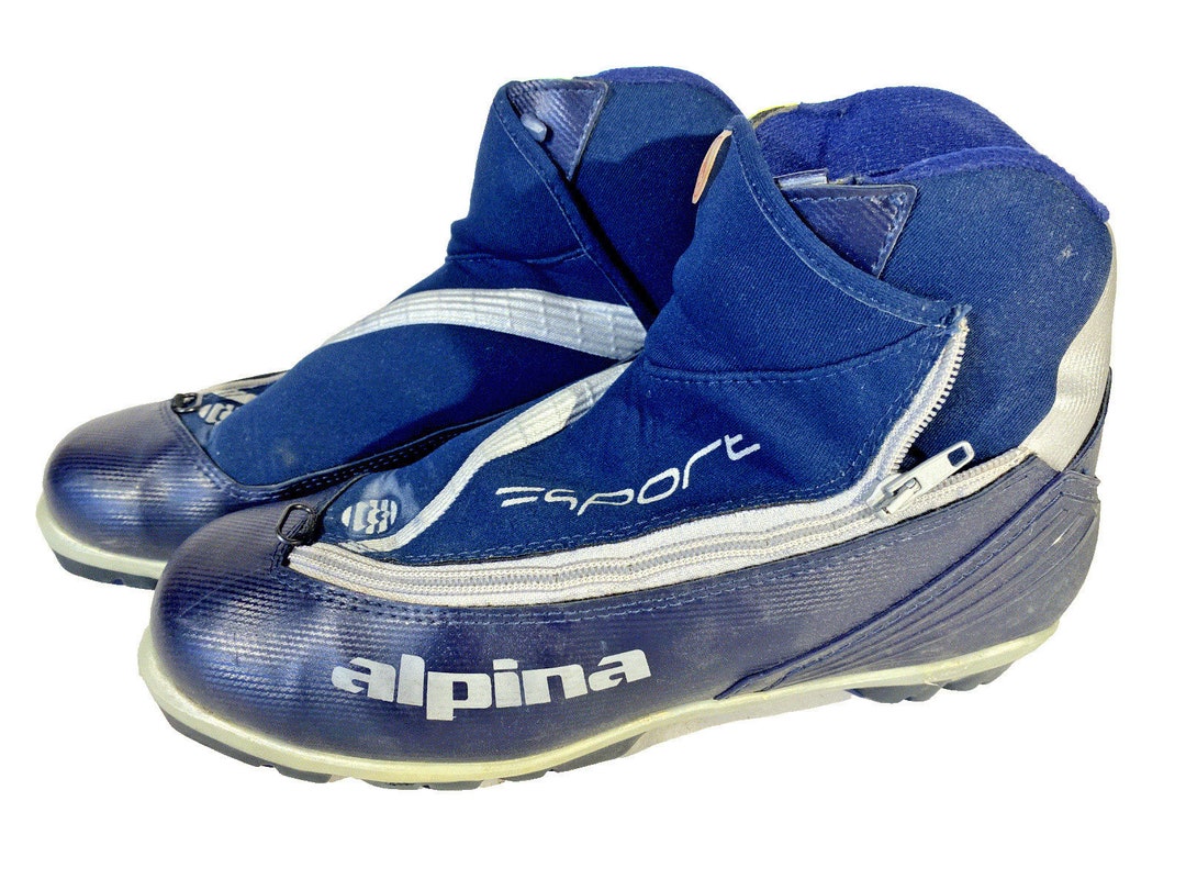 ALPINA ST11 Classic Nordic Cross Country Ski Boots Size EU43 Etsy