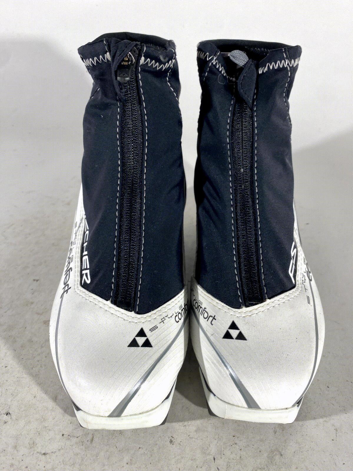 Fischer Style Comfort Nordic Cross Country Ski Boots Size EU36 US4