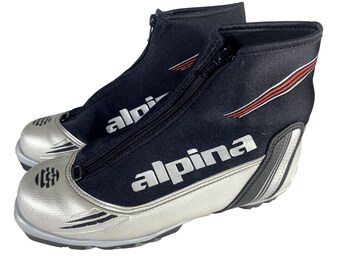 Alpina ST10 Nordic Cross Country Ski Boots Size EU41 US8 for NNN