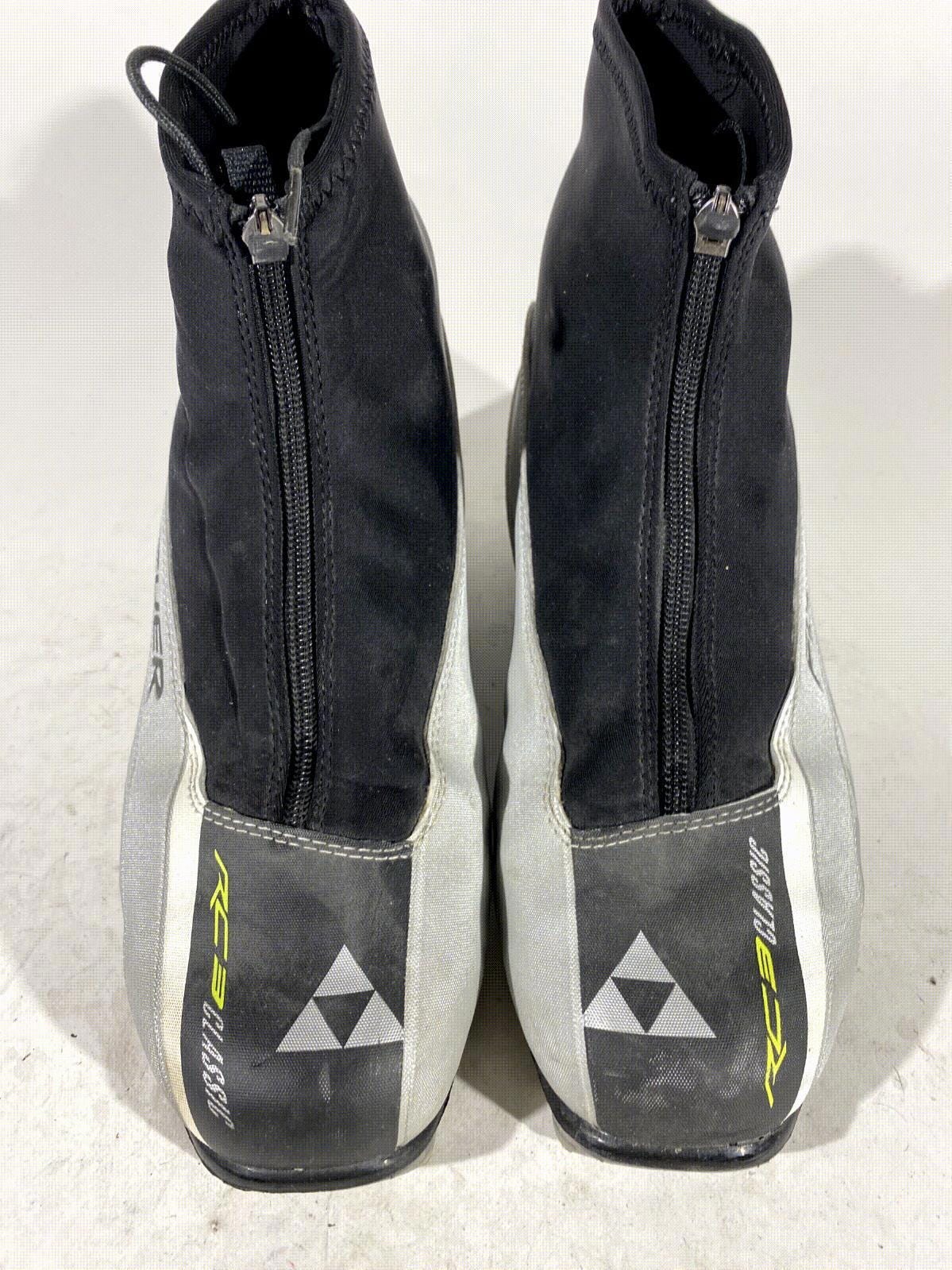 Fischer RC3 Classic Nordic Cross Country Ski Boots Size EU43 US9.5