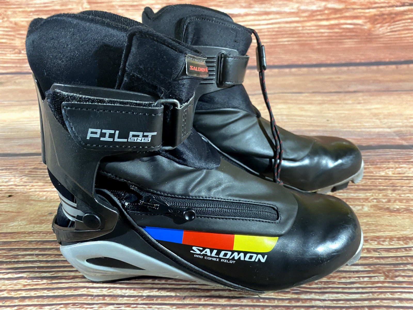 aluminium landen kans SALOMON Pro Combi Nordic Cross Country Ski Boots Size EU38 US6 - Etsy