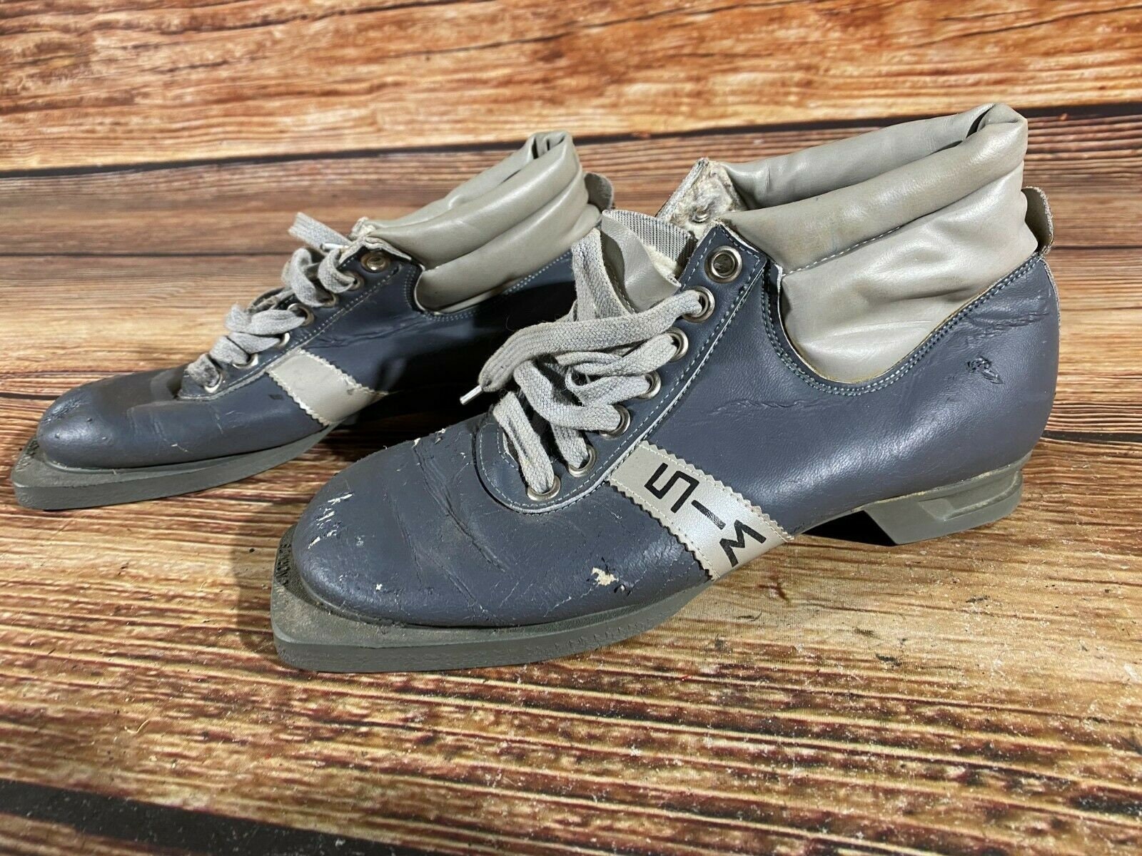 Shoes Boys Shoes Boots Little Norway Retro Vintage Nordic Norm Ski Boots Size Eu39 Us7 Nn 75Mm 