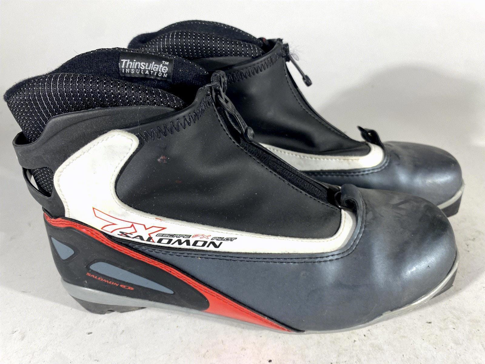 Salomon SNS Pilot Carbon Chassis Cross Country Ski Boots Men\'s US 8.5 EU‎ 42 Salomon SNS Pilot LAB Nordic Cross Ski Boots Carbon EU 38 main image 4