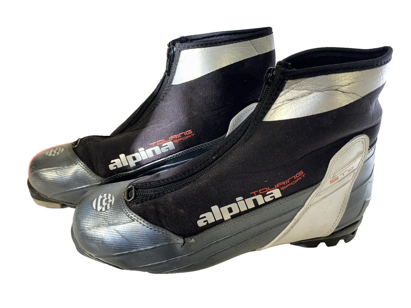 ALPINA Nordic Norm Ski Shoes Cross Country Men EUR 46 NO SHOESTRINGS READ Amazon.com : Alpina Sports Alaska Leather Backcountry Cross  main image 3