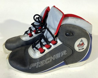 Fischer SL Sport RF Nordic Cross Country Ski Boots Size EU41 US8 SNS Profil