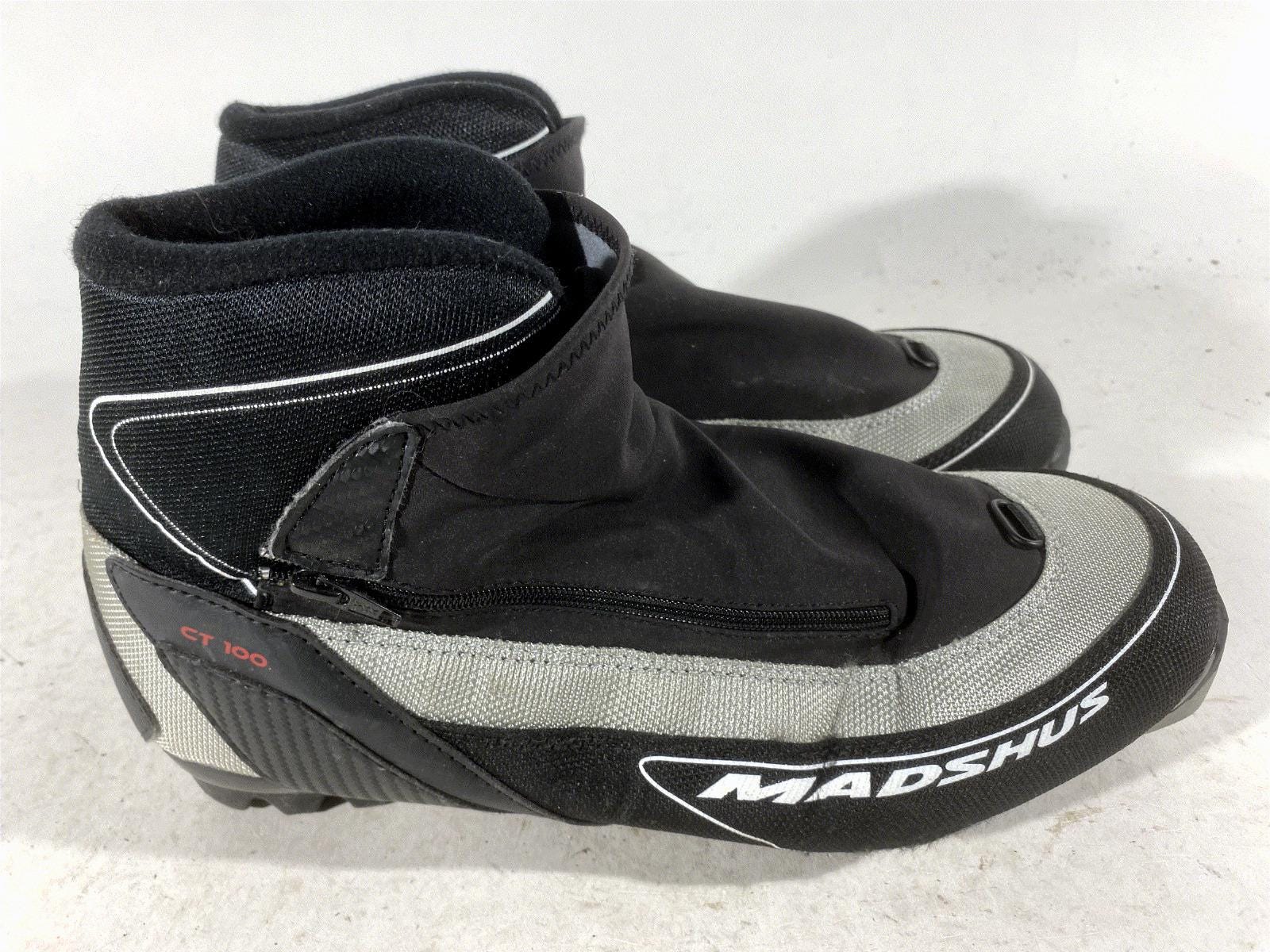 Madshus CT100 Classic Nordic Cross Country Ski Boots Size 