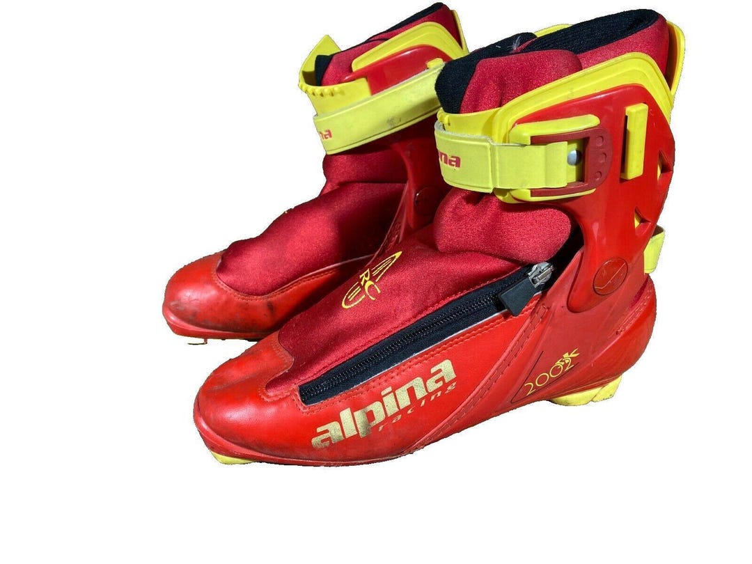Alpina Racing 2002 Nordic Cross Country Ski Boots Size EU39 US7 NNN - Etsy
