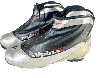 Alpina ST25 Cross Country Ski Boots Classic Size EU41 US8 NNN Rottefella