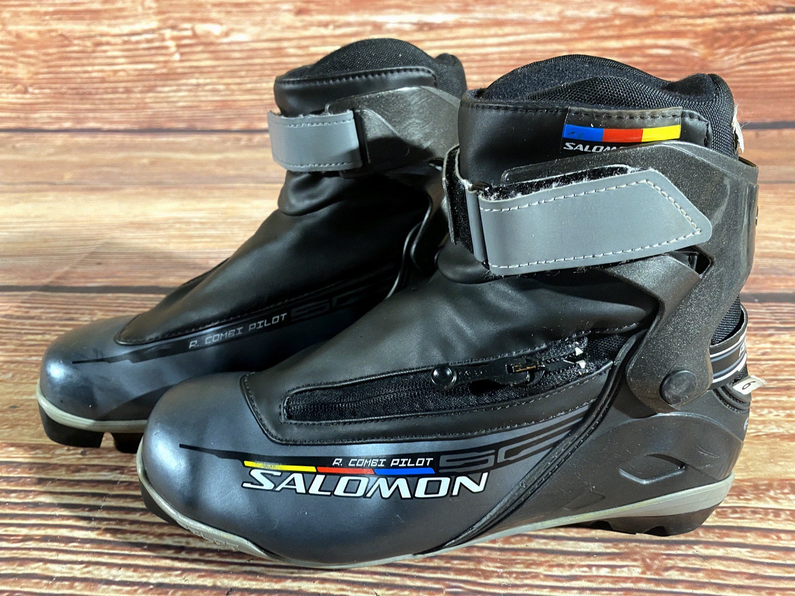 SALOMON R Combi Nordic Cross Country Ski Boots Size EU39 1/3 - Etsy