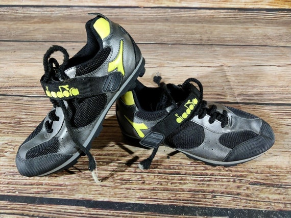 DIADORA Vintage Fietsen MTB Schoenen Mountainbiken 2 Bouten - Etsy België
