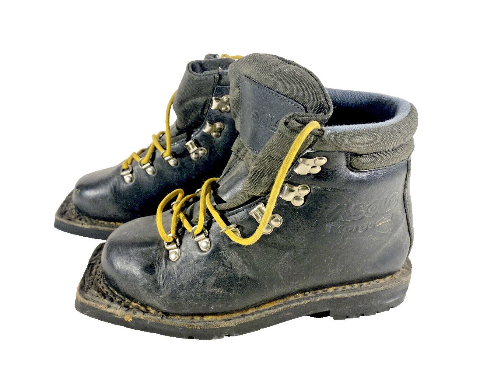 Asolo Telemark Nordic Norm Cross Ski Boots Size EU39 US7 NN 75mm 