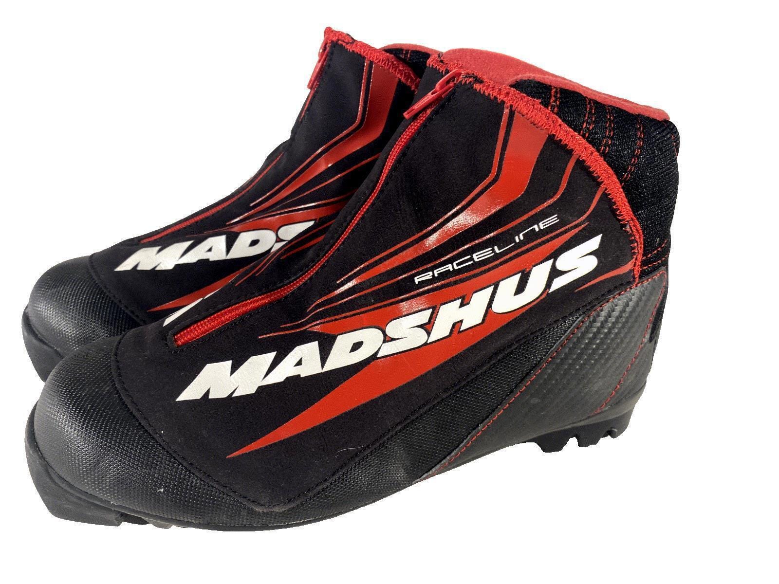 値下げクロカンブーツ MADSHUR RACELINE JR EUR38 US6 Madshus Raceline Classic Nordic Cross Country Ski Boots EU38 US6