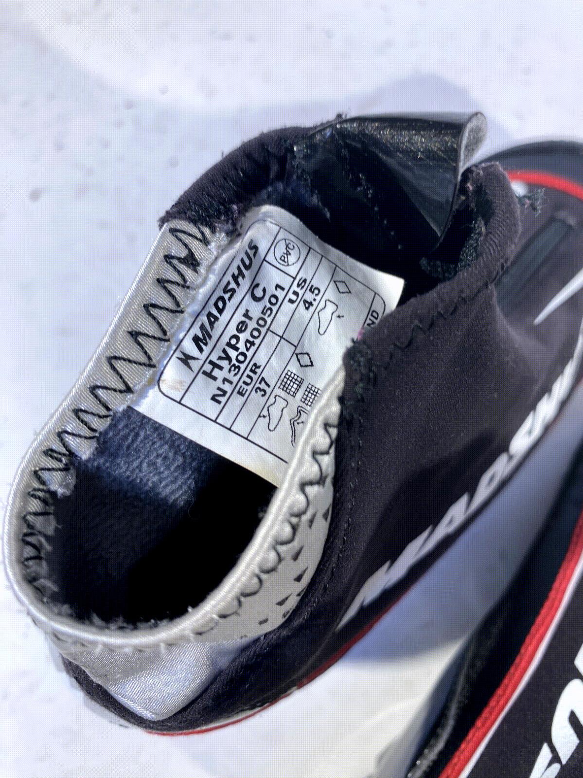 Madshus Metis RPC Nordic Cross Country Ski Boots Size EU37 US5.5
