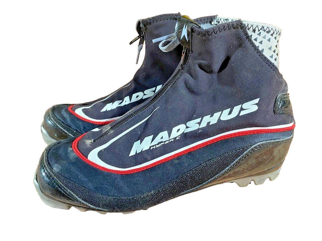 MADSHUS HYPER C XCスキーブーツ Madshus Hyper C Nordic Cross Country Ski Boots Size EU40 US7 NNN