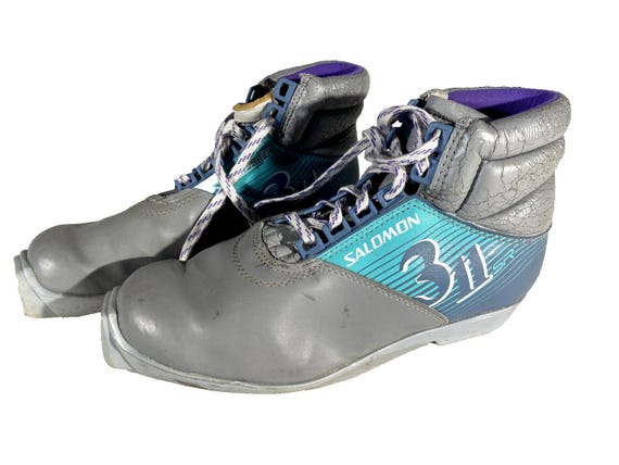 Salomon, Salomon 311SR Vintage Nordic Cross Country Ski Boots EU42 US8.5 SNS Profil 2407