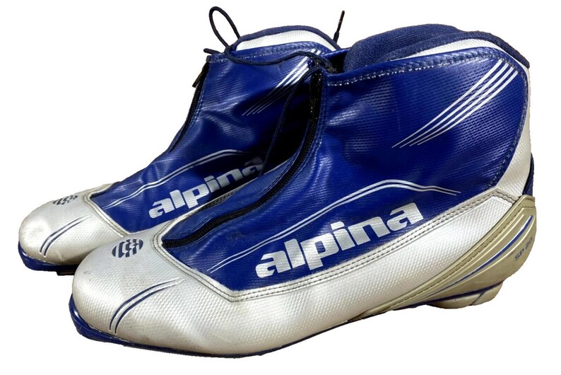 Alpina SP20 Classic Nordic Cross Country Ski Boots Size EU47 US13 for NNN 569 image 1