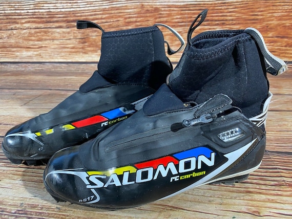 Påvirke Afdæk Kinematik SALOMON RC Carbon RS17 Cross Country Ski Boots Size EU41 1/3 - Etsy