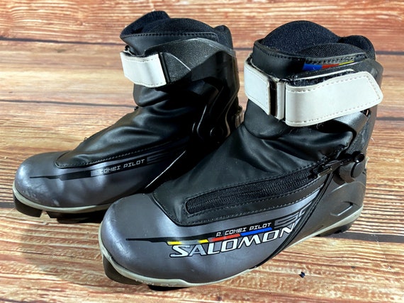 SALOMON R Combi Nordic Cross Country Ski Boots Size EU36 US4 SNS