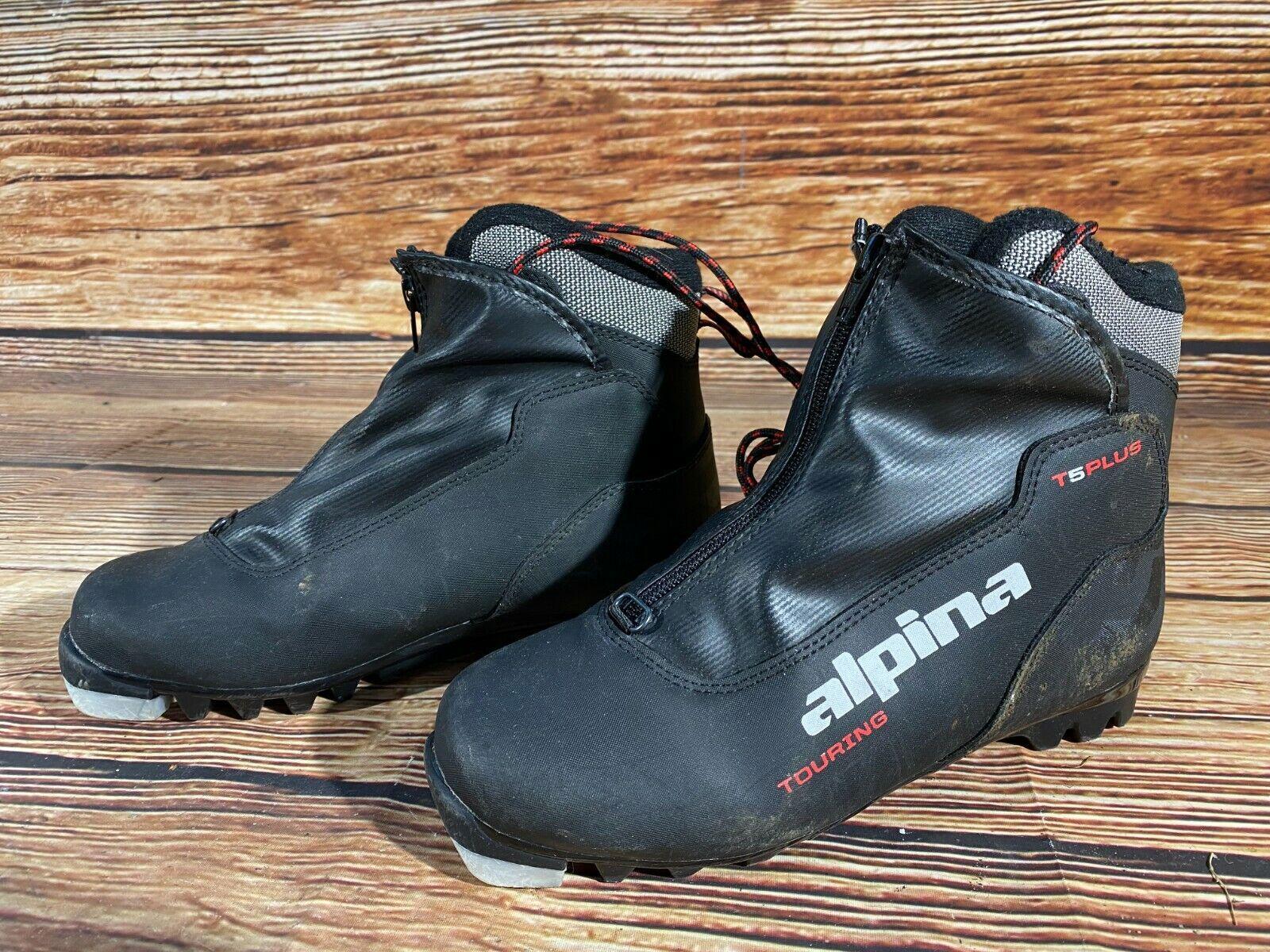 Alpina T5 Plus Nordic Cross Country Ski Boots Size EU38 US6 for