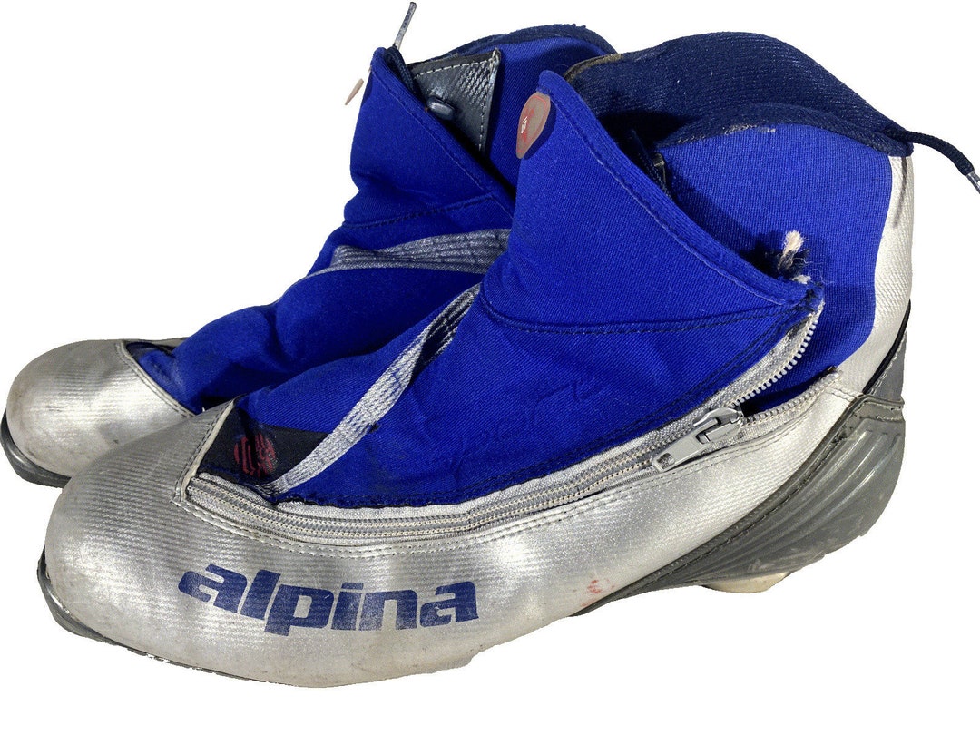 Alpina SP15 Nordic Cross Country Ski Boots Size EU43 US9.5 for Etsy
