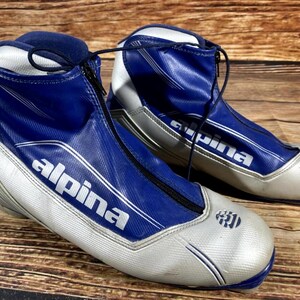 Alpina SP20 Classic Nordic Cross Country Ski Boots Size EU47 US13 for NNN 569 image 3