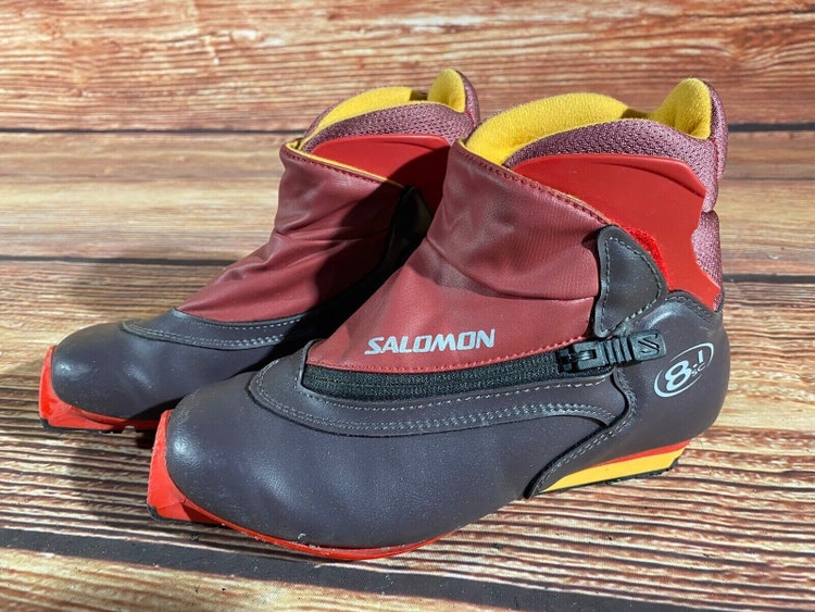 Salomon Nordic Langlauf Ski Schuhe Gr. EU37 1/3 US5 SNS Profil