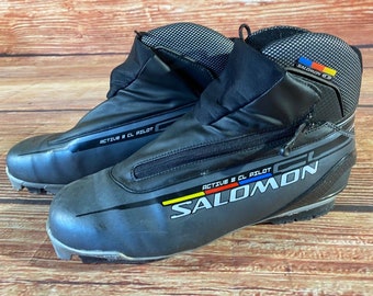 SALOMON Active 8CL Cross Country Ski Boots Size EU44 US10 SNS Pilot