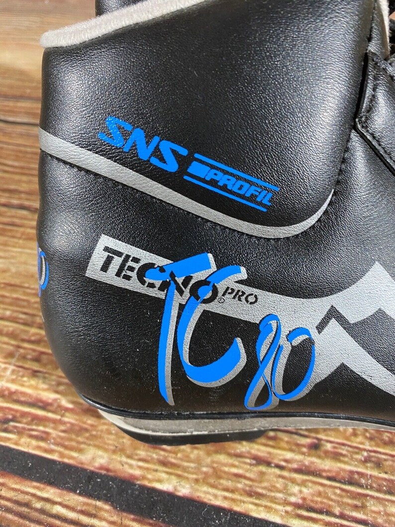 Tecno Pro Nordic Cross Country Ski Boots SNS Profil Size EU41 US7.5