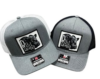 Bull headed Richardson 112 Hat, Farming Hat, Beef hat, Farmer Hat, Cattle Rancher Hat, Agricultural Hat, Rancher Hat, Eat Beef Hat