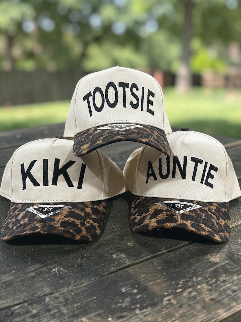 CUSTOM Personalized Embroidered hat/ custom embroidered/ Baseball Mom Hat/ Football moms hat/ Game day hat/ Sports Team Hat/ Mascot Hats image 1
