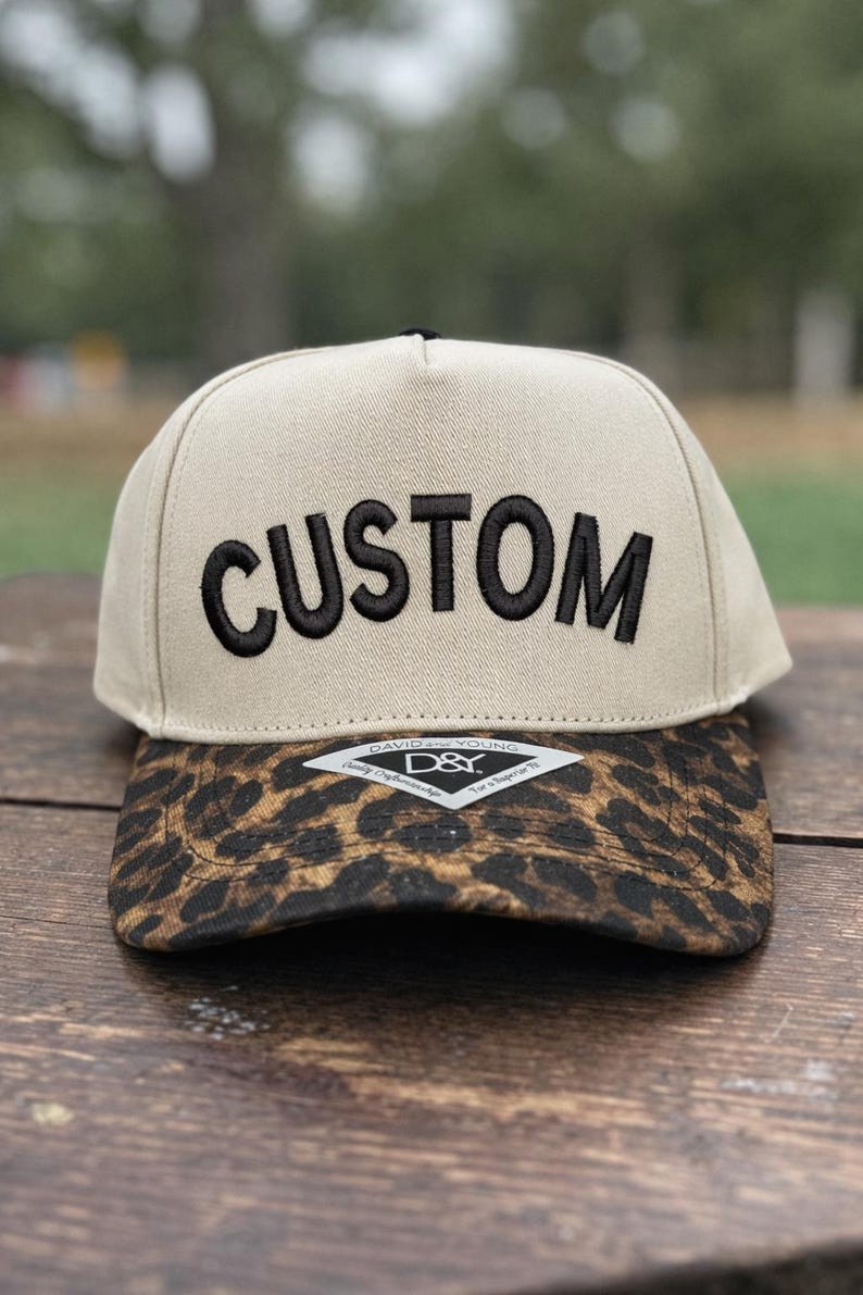 CUSTOM Personalized Embroidered hat/ custom embroidered/ Baseball Mom Hat/ Football moms hat/ Game day hat/ Sports Team Hat/ Mascot Hats image 2