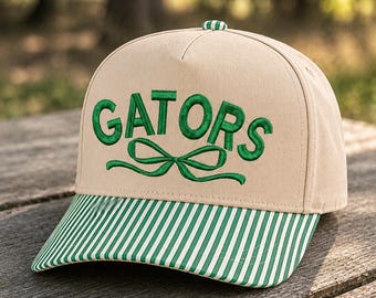 Embroiderd Custom Team Name Canvas Hat,  Personalized Game Day Hat, Football Mom Hat, Baseball Mom Hat, Softball Hat, Custom Sports Hat