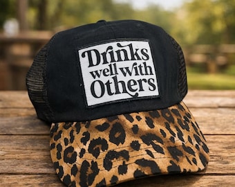 Girls Drinking hats, Thats a Horrible idea, Drinks Well with others Hat,  Shut Up Liver your fine,  Funny Alcohol Hats,  Funny ladies hat