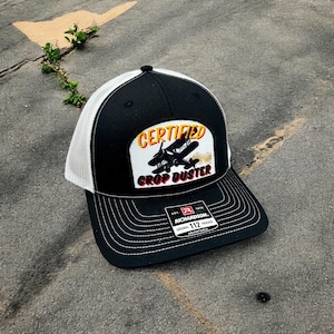 Certified Crop Duster hat, Professional Crop Duster, gifts for boyfriend, farting gift, funny fart gift, fart hat, farting hat, rude hat