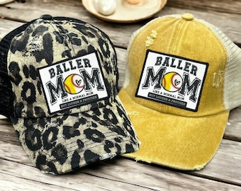 Mamá deportista: Como una mamá normal, solo que más orgullosa y con más orgullo. Gorra de mamá de béisbol y sóftbol. Gorra de mamá de béisbol. Gorra de mamá de sóftbol. Gorra de mamá deportista.