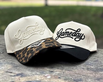 Gameday 3D Puff embroidered Hat/ Softball Mom field hat/ Baseball mom/ Softball Mom Hat/ Sports Mom Hat/ Ballfield mama