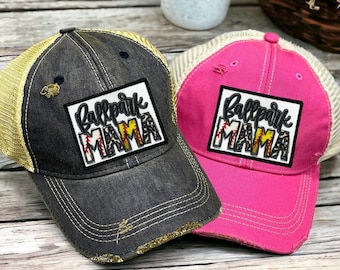 Gorra de mamá de estadio de béisbol / Gorra de mamá de béisbol + sóftbol / Gorra de mamá de béisbol / Gorra de mamá de sóftbol / Gorra de mamá deportiva / Gorra de mamá de niño / Gorra de mamá de niña / Gorra de campo de béisbol