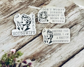 Funny Refridgerator Magnets / Funny Quote Magnet / Sarcastic Gifts / Cute Magnets /Inspirational quotes/ Bad ass woman/ Adult humor magnets