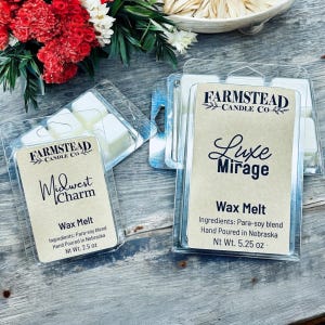 Classic Scent Wax Melts - Choose Your Scent - wax melts for warmer -Strong and Long Lasting scented soy Wax Melts- snap bar melts