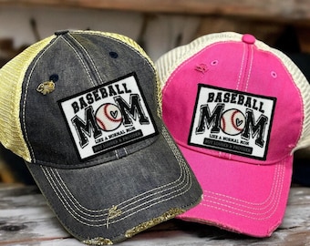 Gorra de mamá beisbolera: Como una mamá normal, solo que más ruidosa y orgullosa / Gorra de mamá de béisbol y sóftbol / Gorra de mamá beisbolera / Gorra de mamá de sóftbol / Gorra de mamá deportista